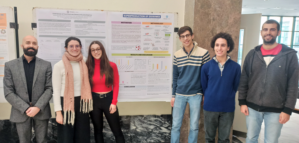 Project Superproduction of exosomes. Integrated Biological Engineering Laboratory 2022-2023. Sara Costa, Rita Neves, Paulo Tavares, João Saavedra and Ricardo Silva (co-supervisor).